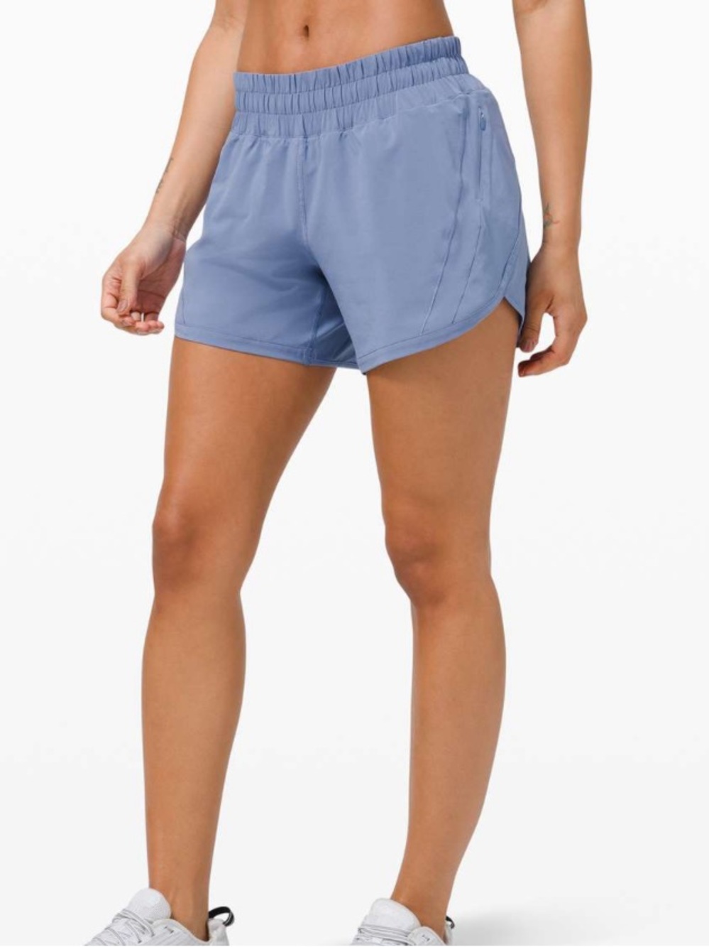 Lululemon Track That Short 5" Water Drop size 4